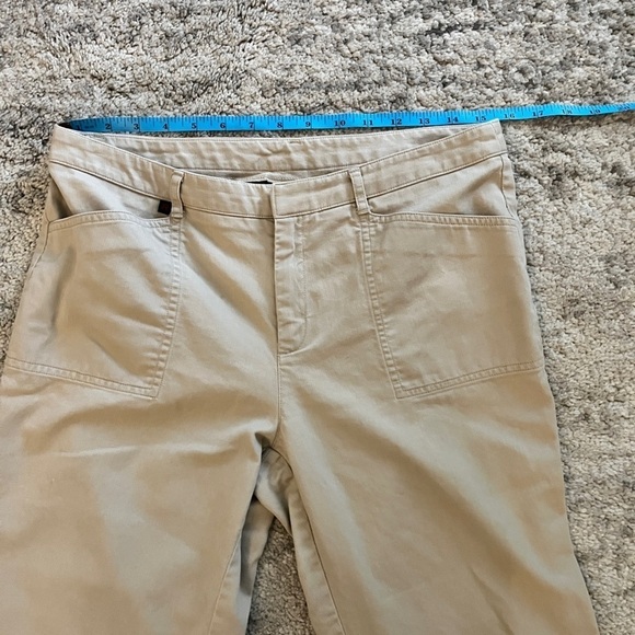 Vintage 90s Y2K Ralph by Ralph Lauren Khaki Pants - Straight Leg, Low Rise,  8 - Picture 10 of 11